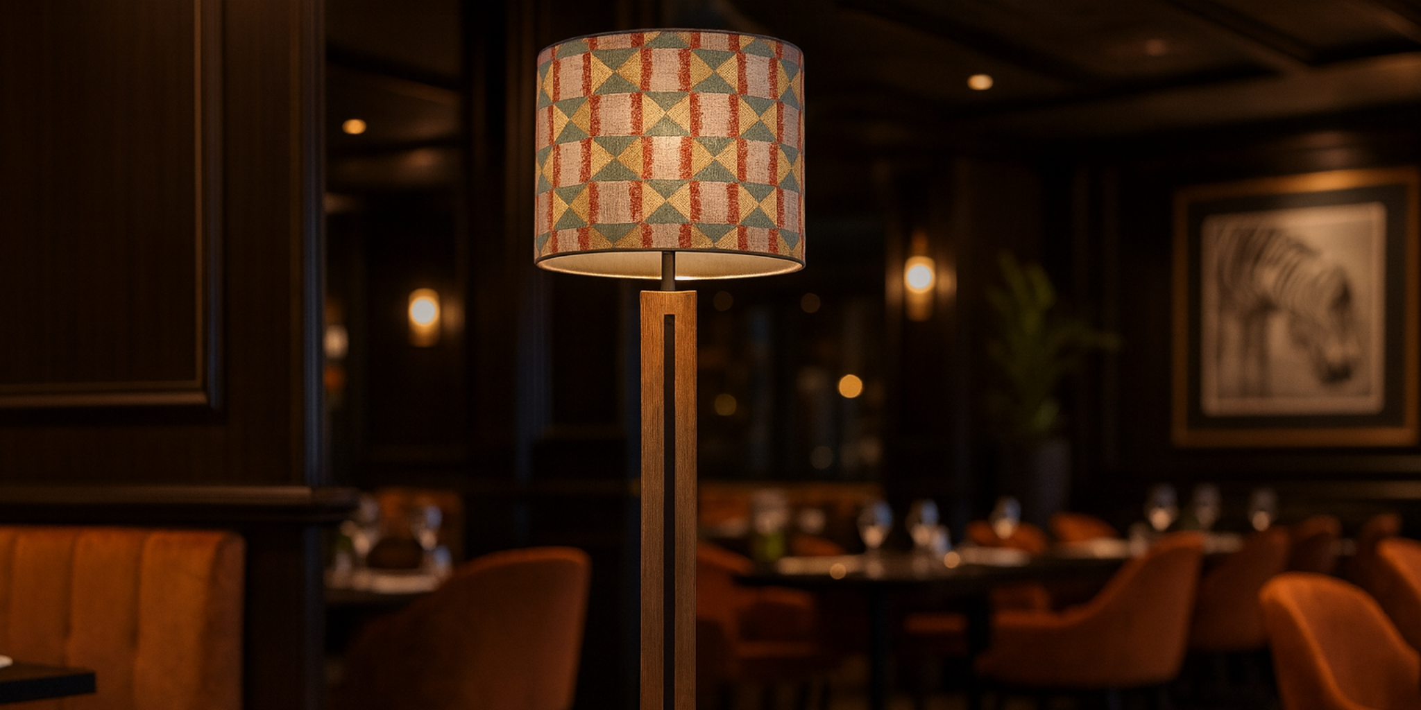 Exclusieve vloerlamp met karakter – duurzaam design voor restaurants