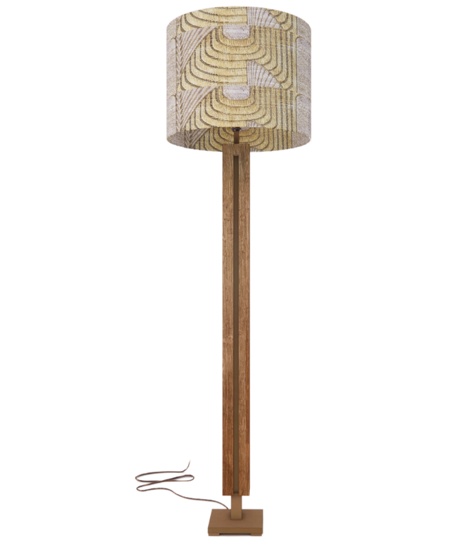 Vloerlamp Lumaway Khaki Grey