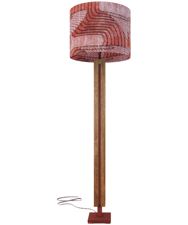 Vloerlamp Lumaway Oxide Red